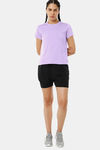 Amante Anti Microbial Relaxed Top - Digital Lavender — thumbnail 5